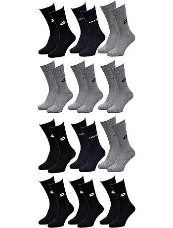 Meias Homem LOTTO Sport, Urbano, Conforto Algodão - Pack 12