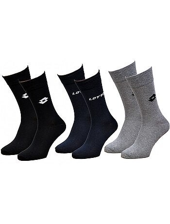 Meias Homem LOTTO Sport, Urbano, Conforto Algodão - Pack 12
