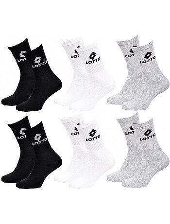 Meias Homem LOTTO TENNIS - Pack de 6