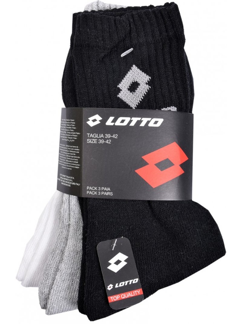 Meias Homem LOTTO TENNIS - Pack de 6 Dourado/Ouro - Kiabi