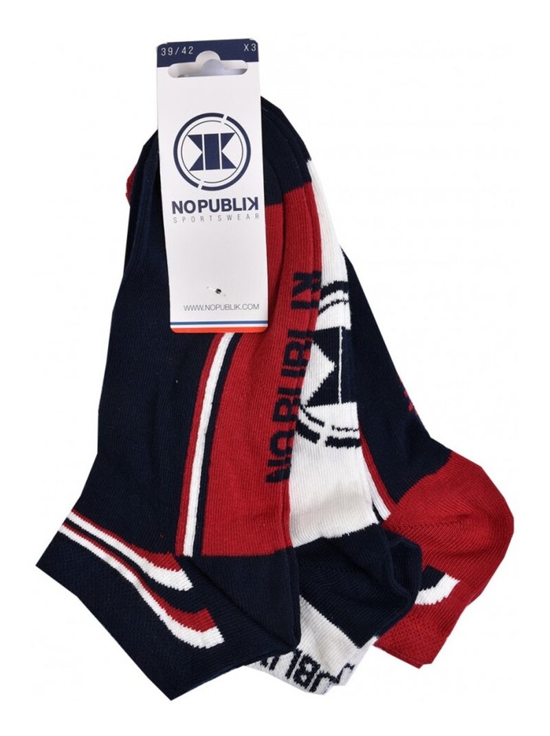 Meias Homem NO PUBLIK - Pack de 9 Multicolorido - Kiabi