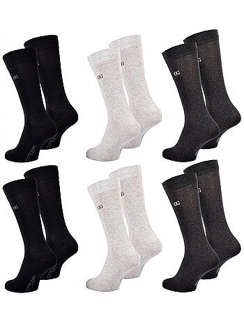 Meias Homem OLIVER GRANT - Pack de 6