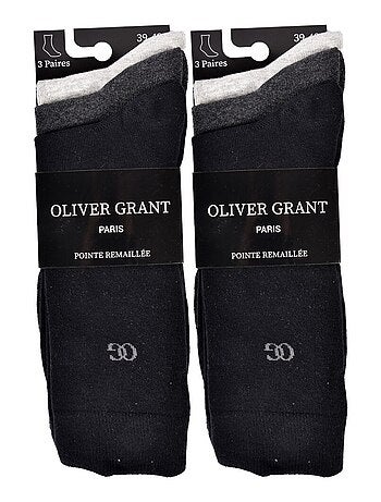 Meias Homem OLIVER GRANT - Pack de 6