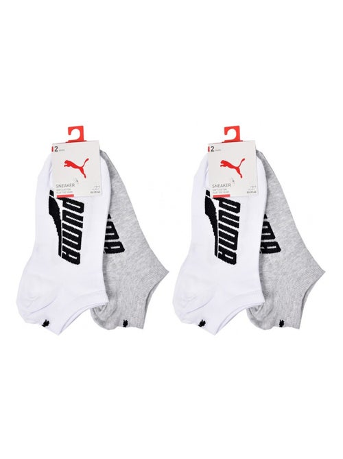 Meias homem PUMA SNEAKER - Pack de 4 - Kiabi