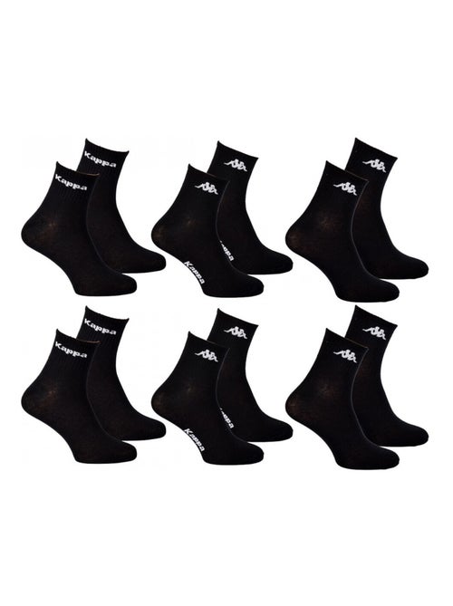 Meias Homem QUARTER KAPPA - Pack de 6 - Kiabi