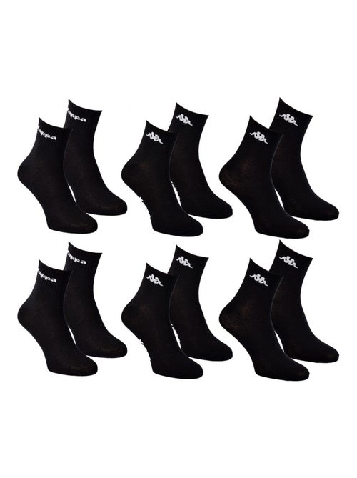 Meias Homem QUARTER KAPPA - Pack de 6 - Kiabi