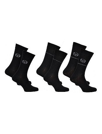 Meias homem Sergio Tacchini Sport, Urbano, Conforto em Algodão - Pack de 3