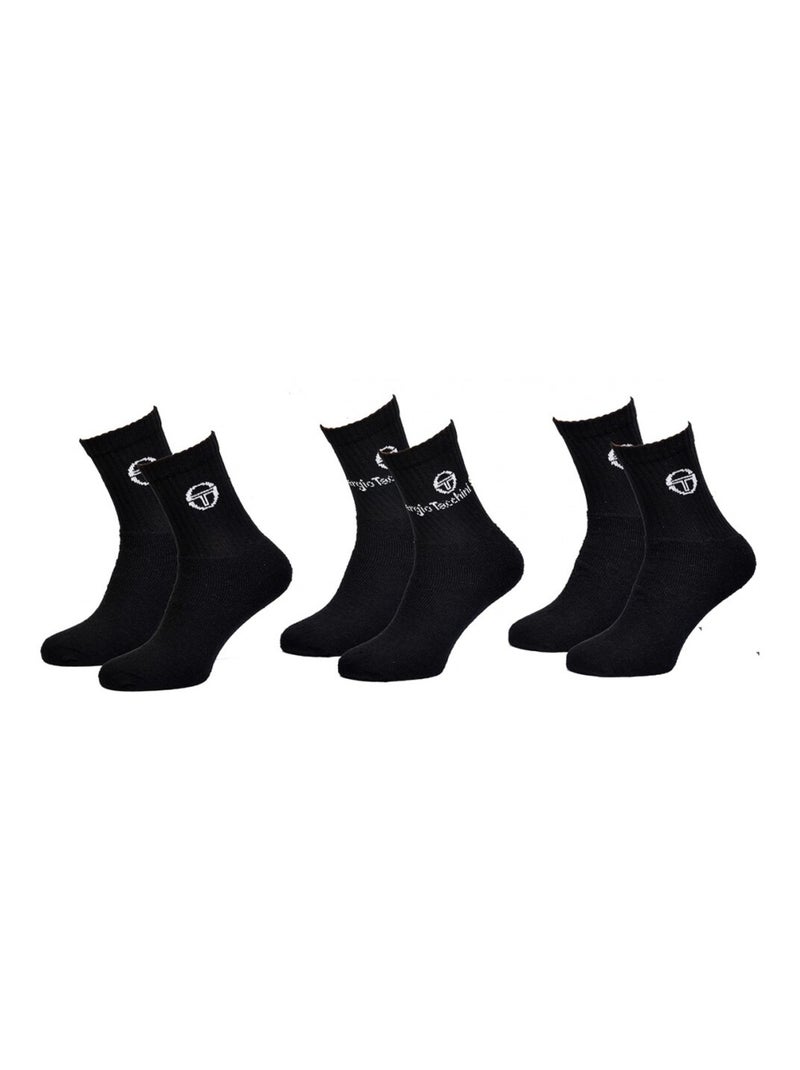 Meias Homem Sergio Tacchini Tennis - Pack de 12 Multicolorido - Kiabi