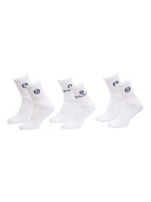Meias Homem Sergio Tacchini Tennis - Pack de 6 - Kiabi