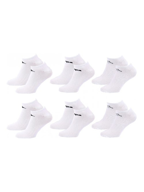 Meias Homem SNEAKER KAPPA - Pack de 6 - Kiabi Meias Homem SNEAKER KAPPA - Pack de 6 - Kiabi