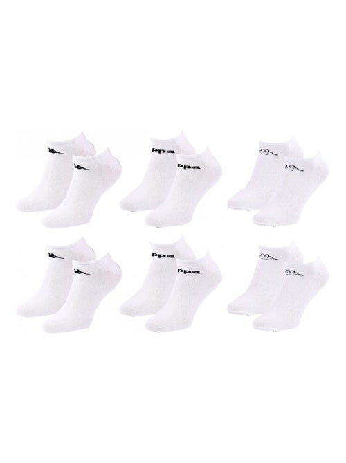 Meias Homem SNEAKER KAPPA - Pack de 6 - Kiabi Meias Homem SNEAKER KAPPA - Pack de 6 - Kiabi