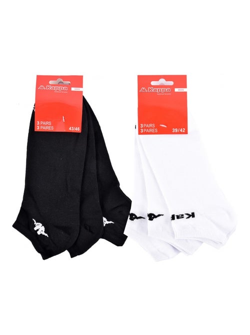 Meias Homem SNEAKER KAPPA - Pack de 6 - Kiabi Meias Homem SNEAKER KAPPA - Pack de 6 - Kiabi