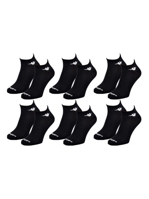 Meias Homem SNEAKER KAPPA - Pack de 6 - Kiabi Meias Homem SNEAKER KAPPA - Pack de 6 - Kiabi