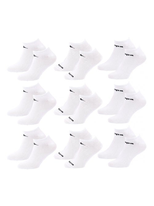 Meias Homem SNEAKER KAPPA - Pack de 9 - Kiabi Meias Homem SNEAKER KAPPA - Pack de 9 - Kiabi