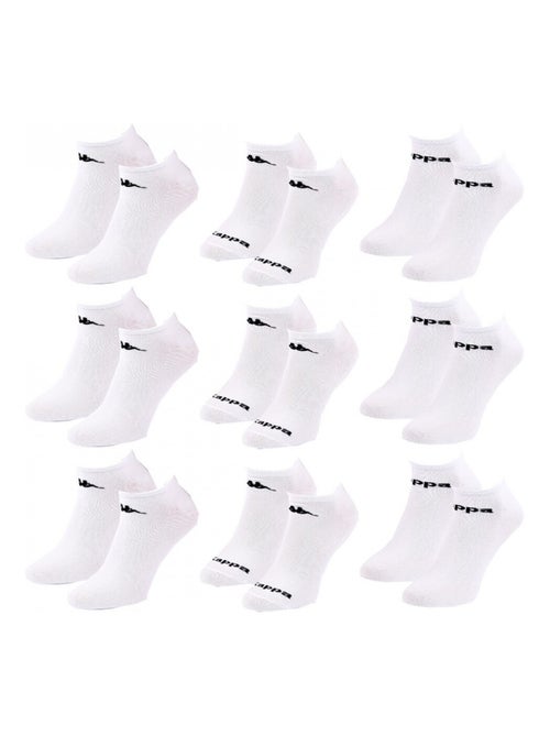 Meias Homem SNEAKER KAPPA - Pack de 9 - Kiabi Meias Homem SNEAKER KAPPA - Pack de 9 - Kiabi