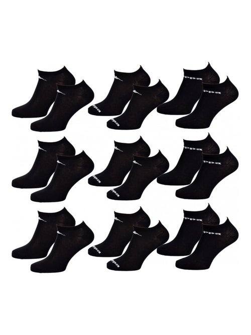 Meias Homem SNEAKER KAPPA - Pack de 9 - Kiabi Meias Homem SNEAKER KAPPA - Pack de 9 - Kiabi