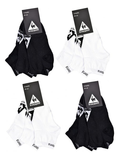Meias homem sneaker le coq sportif - pack de 12 - Kiabi Meias homem sneaker le coq sportif - pack de 12 - Kiabi