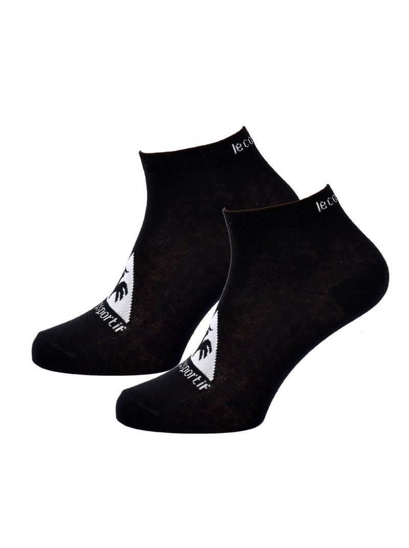 Meias homem sneaker le coq sportif - pack de 12 Branco Preto - Kiabi