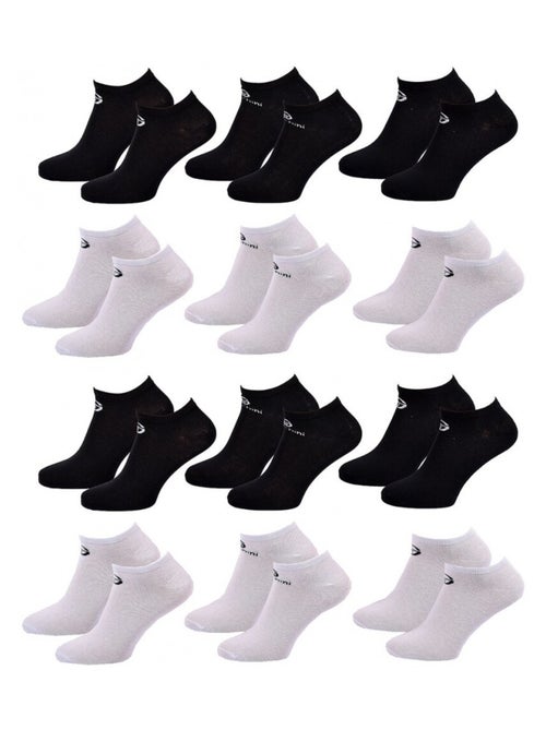 Meias Homem SNEAKER SERGIO TACCHINI - Pack de 12 - Kiabi Meias Homem SNEAKER SERGIO TACCHINI - Pack de 12 - Kiabi