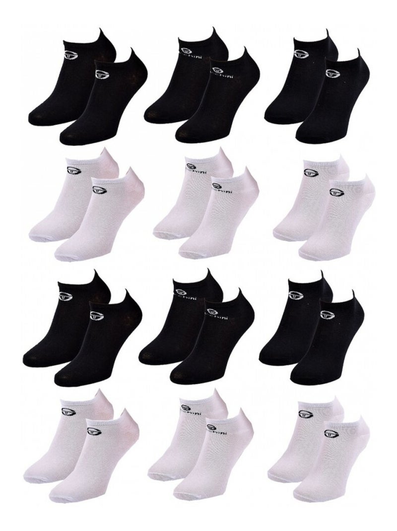 Meias Homem SNEAKER SERGIO TACCHINI - Pack de 12 Multicolorido - Kiabi