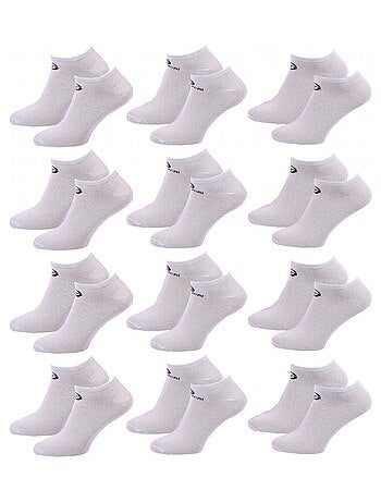 Meias homem sneaker sergio tacchini - pack de 12