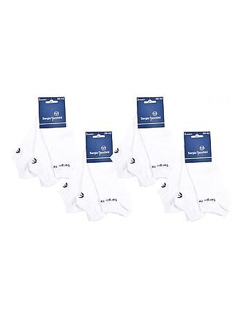 Meias homem sneaker sergio tacchini - pack de 12