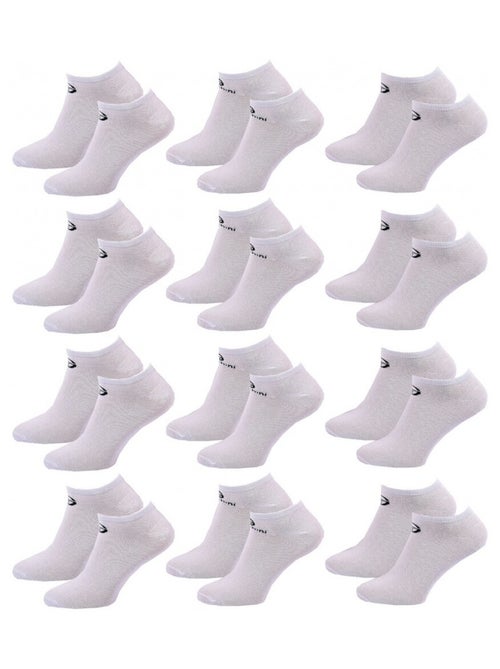 Meias homem sneaker sergio tacchini - pack de 12 - Kiabi Meias homem sneaker sergio tacchini - pack de 12 - Kiabi