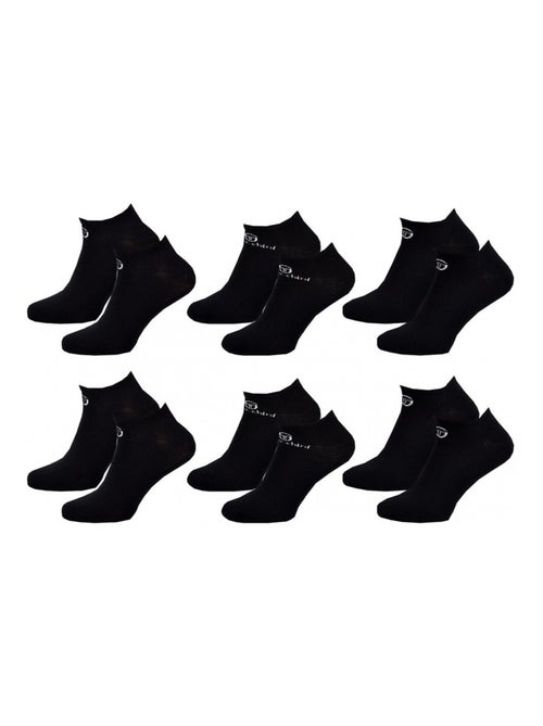 Meias Homem SNEAKER SERGIO TACCHINI - Pack de 6 - Kiabi Meias Homem SNEAKER SERGIO TACCHINI - Pack de 6 - Kiabi