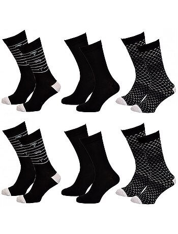 Meias Homem TWINDAY - Pack de 6