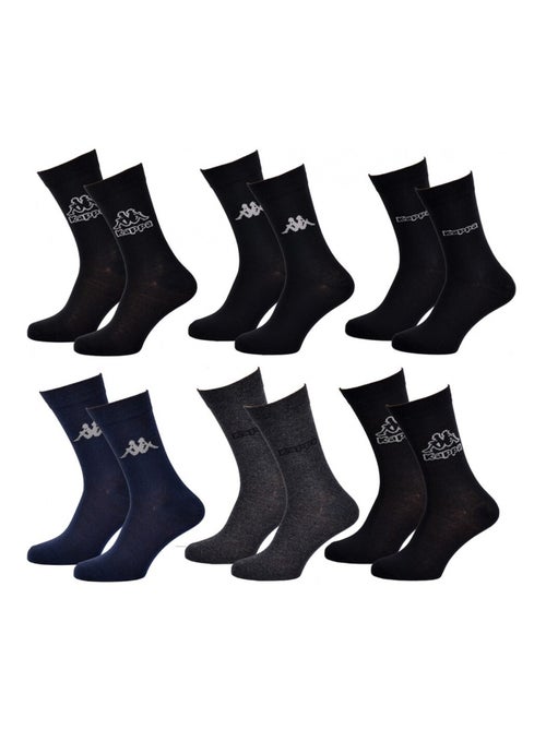 Meias Homem VILLE KAPPA - Pack de 6 - Kiabi Meias Homem VILLE KAPPA - Pack de 6 - Kiabi