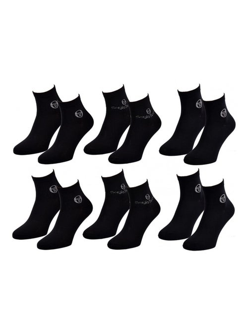 Meias Homem VILLE SERGIO TACCHINI Pack de 6 QUARTER - Kiabi Meias Homem VILLE SERGIO TACCHINI Pack de 6 QUARTER - Kiabi