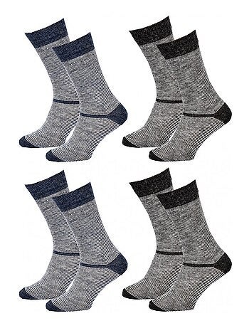 Meias Homem WINTER SOCKS - Pack de 4