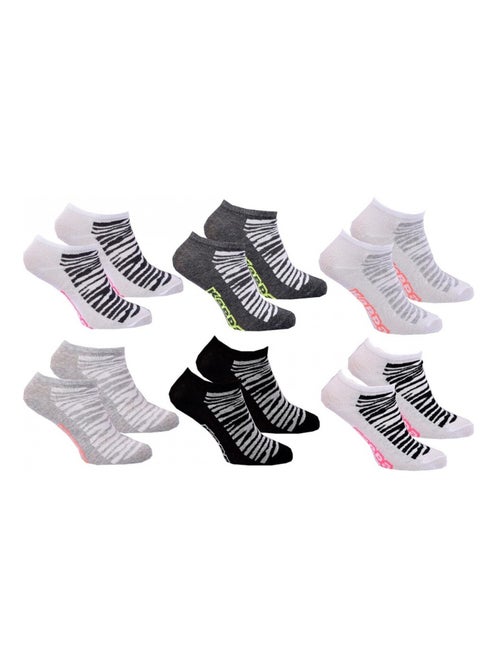 Meias KAPPA SNEAKER - Pack de 6 - Kiabi Meias KAPPA SNEAKER - Pack de 6 - Kiabi