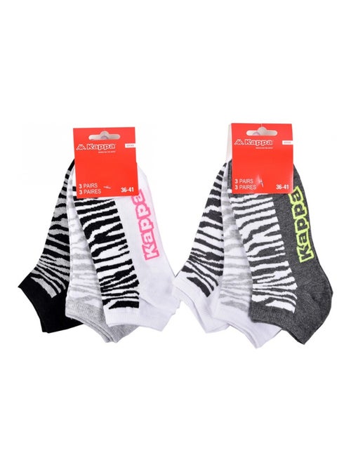 Meias KAPPA SNEAKER - Pack de 6 - Kiabi Meias KAPPA SNEAKER - Pack de 6 - Kiabi