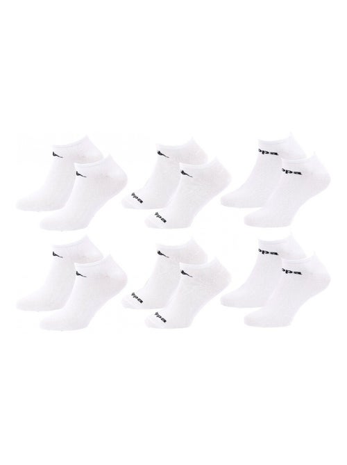 Meias KAPPA SNEAKER - Pack de 6 - Kiabi Meias KAPPA SNEAKER - Pack de 6 - Kiabi