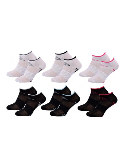 Meias KAPPA SNEAKER - Pack de 6 - Kiabi Meias KAPPA SNEAKER - Pack de 6 - Kiabi