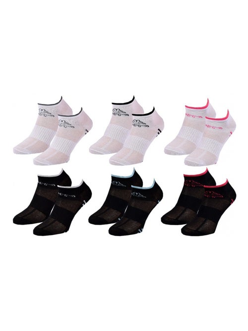 Meias KAPPA SNEAKER - Pack de 6 - Kiabi Meias KAPPA SNEAKER - Pack de 6 - Kiabi