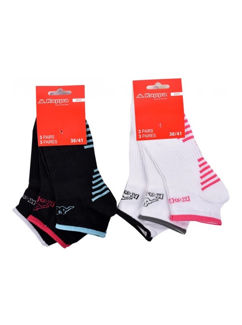 Meias KAPPA SNEAKER - Pack de 6 - Kiabi Meias KAPPA SNEAKER - Pack de 6 - Kiabi