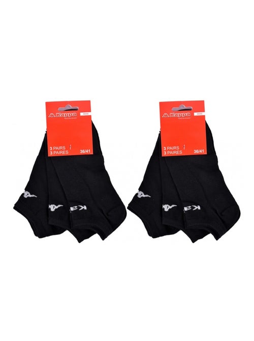 Meias KAPPA SNEAKER - Pack de 6 - Kiabi Meias KAPPA SNEAKER - Pack de 6 - Kiabi