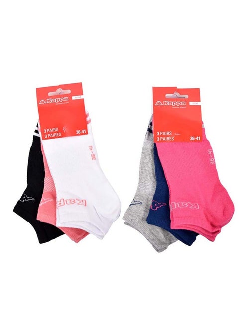 Meias KAPPA SNEAKER - Pack de 6 - Kiabi Meias KAPPA SNEAKER - Pack de 6 - Kiabi