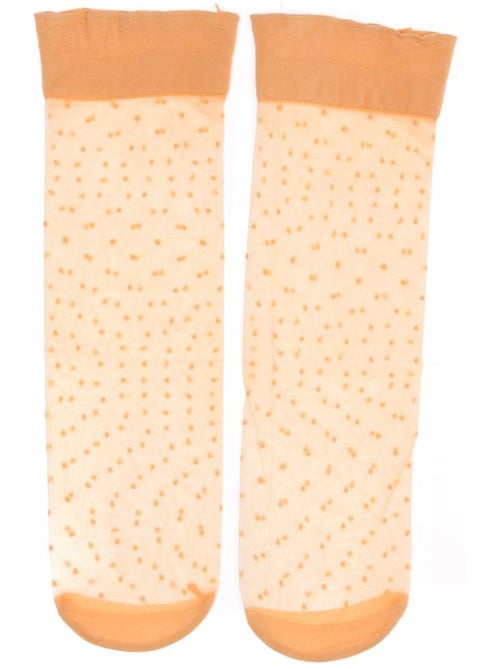 Meias Laranja Vero Moda Tilla para Mulher - Kiabi Meias Laranja Vero Moda Tilla para Mulher - Kiabi