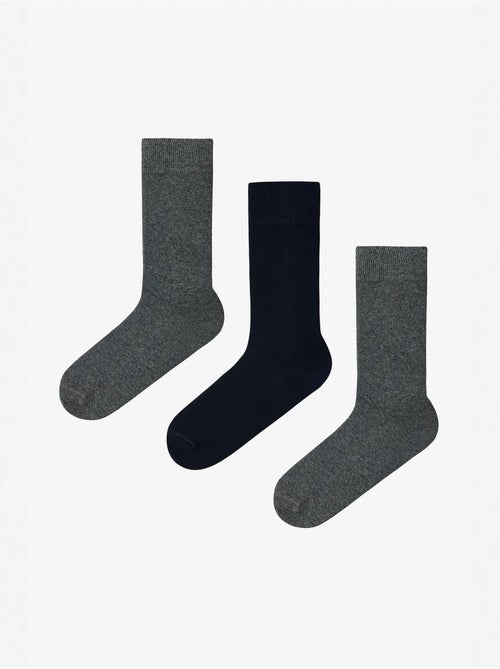 Meias masculinas super 3 pares invisíveis penti - Kiabi Meias masculinas super 3 pares invisíveis penti - Kiabi
