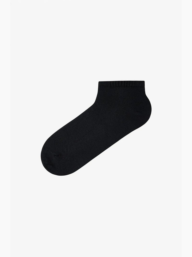 Meias masculinas super 3 pares invisíveis penti Preto - Kiabi