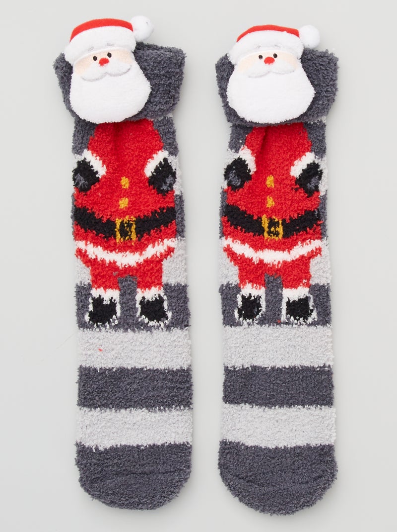Meias 'Merry Christmas' BEGE - Kiabi