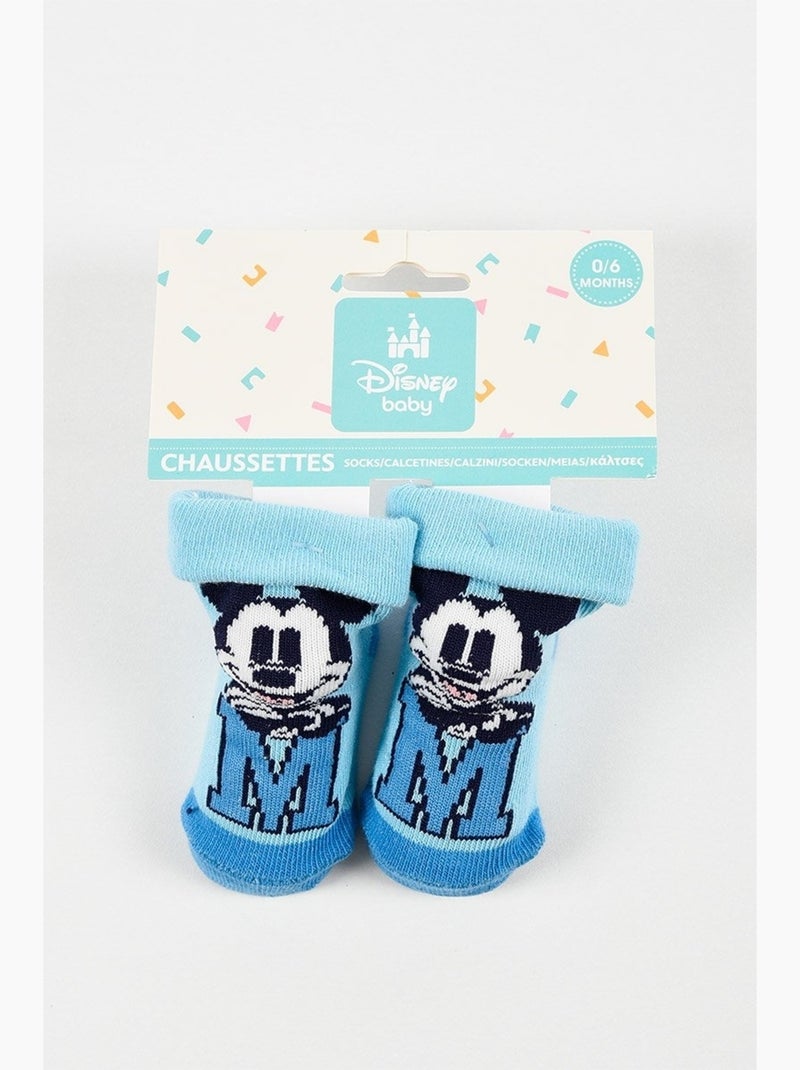 Meias mickey mouse menino | licença oficial Azul - Kiabi