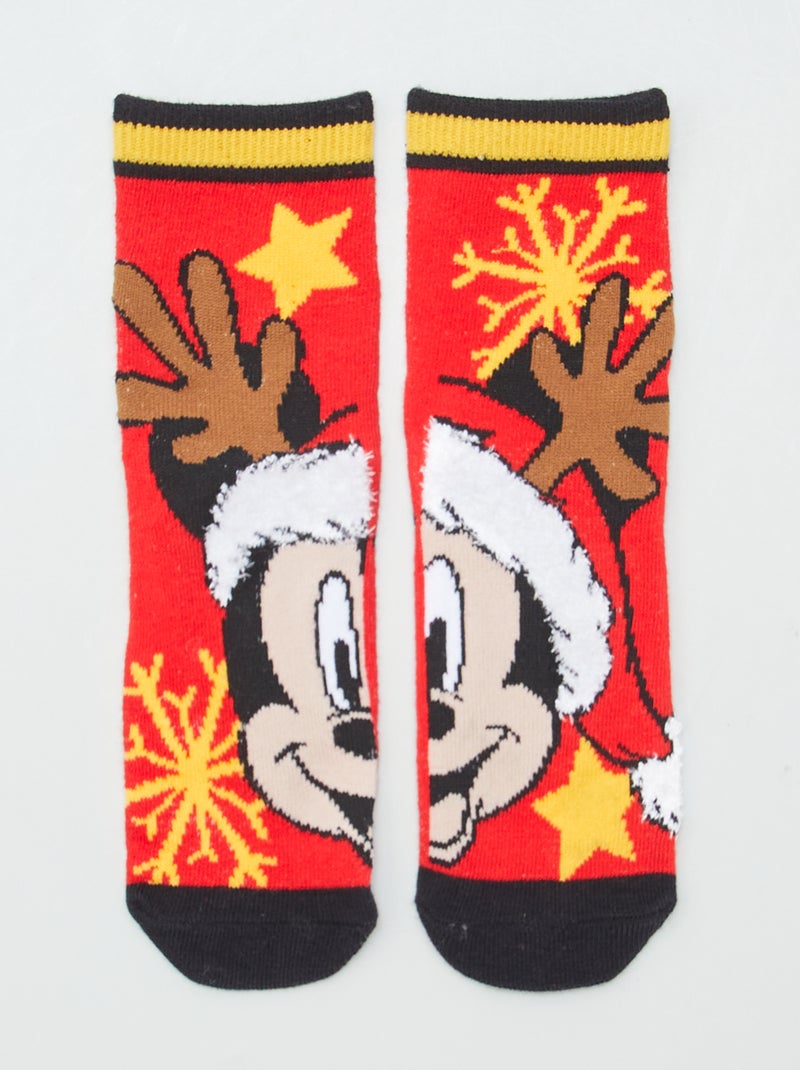 Meias 'Mickey' VERMELHO - Kiabi