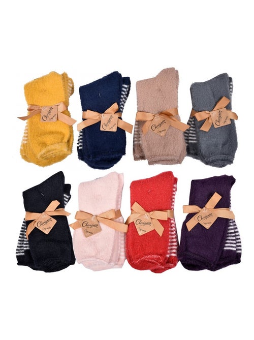Meias mulher chevignon - pack de 6 - Kiabi Meias mulher chevignon - pack de 6 - Kiabi