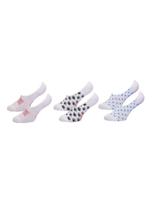 Meias Mulher ELLE Basic - Pack de 3 - Kiabi Meias Mulher ELLE Basic - Pack de 3 - Kiabi