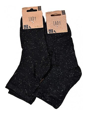 Meias Mulher Fantasia Conforto Algodão Majoritário - Pack de 4