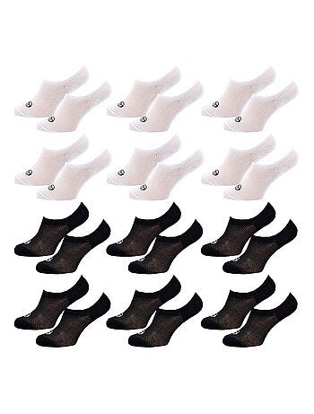 Meias mulher footies sergio tacchini - pack de 12